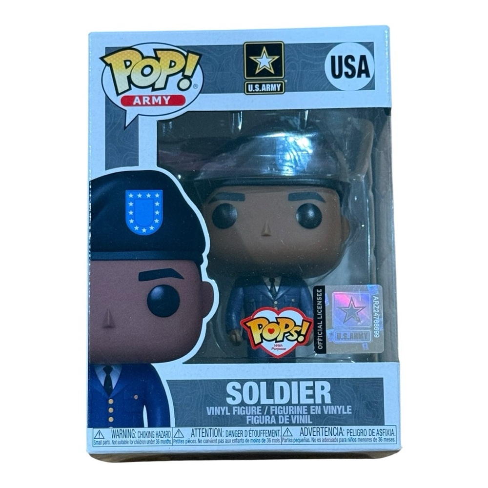 Funko Pop! U.S. Army Soldier Vinyl Figure #USA Official Licensed Collectible